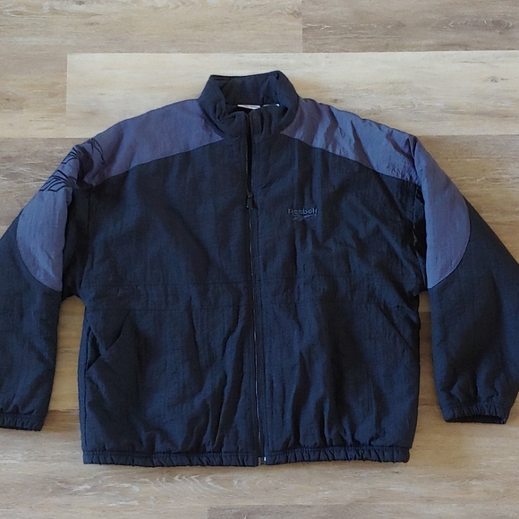 Vintage Reebok Mens Nylon Puffer Jacket 